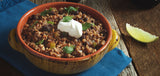 Ancho Beef and Bulgur Chili